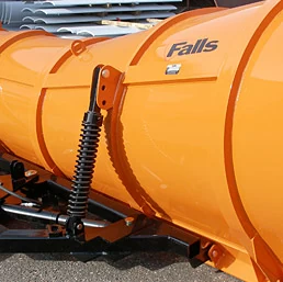 falls plows snow plow