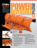 Power Reversible E-1 Series Plow