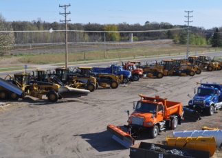 falls plows industrial snow plows