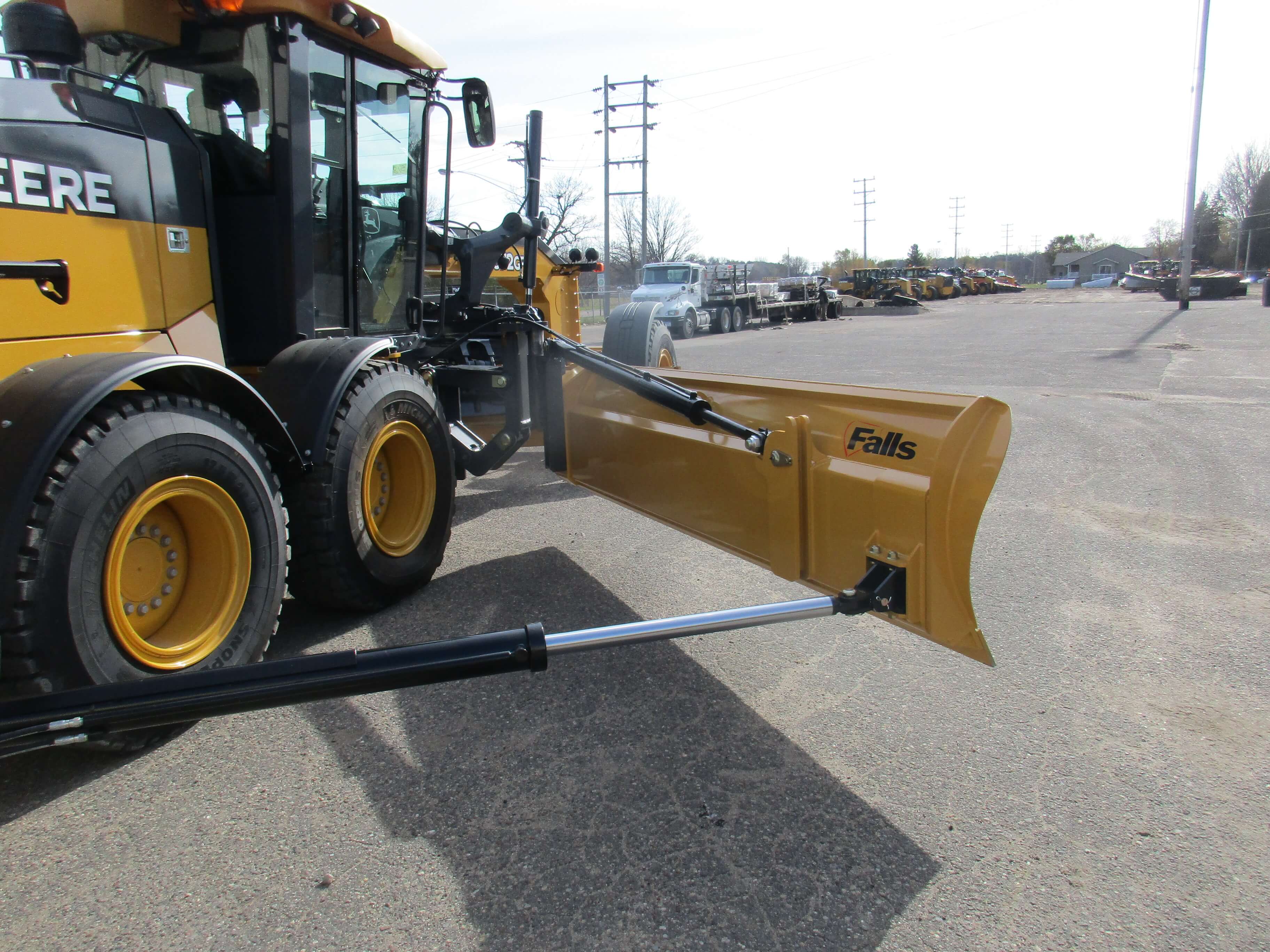 John Deere IM300A Postless Front Lift Snow Wing Industrial Snow Plow